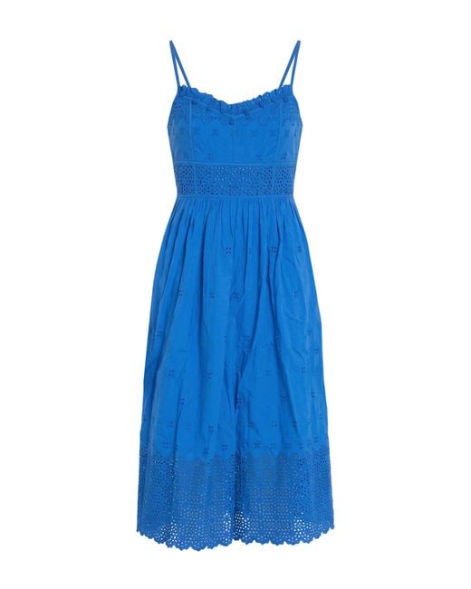 Ulla Johnson Blue Midi Dresses