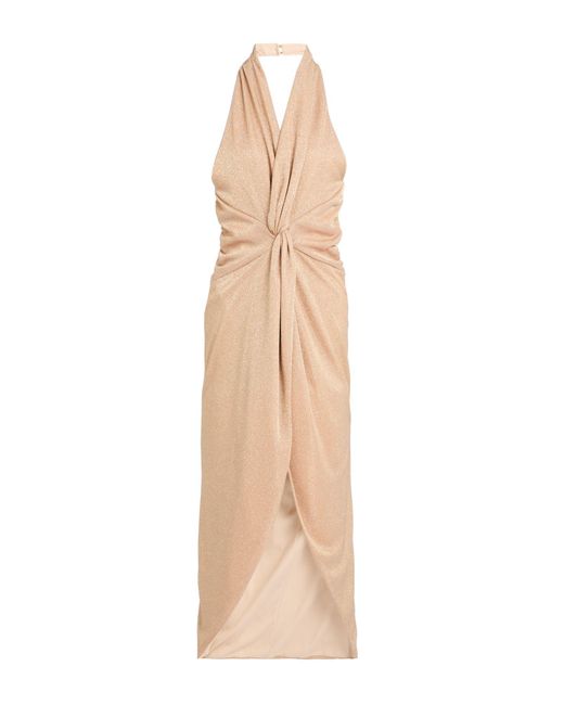 ACTUALEE Natural Midi-Kleid