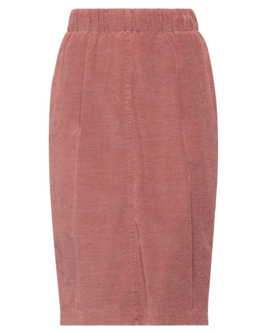 Myths Red Midi Skirt