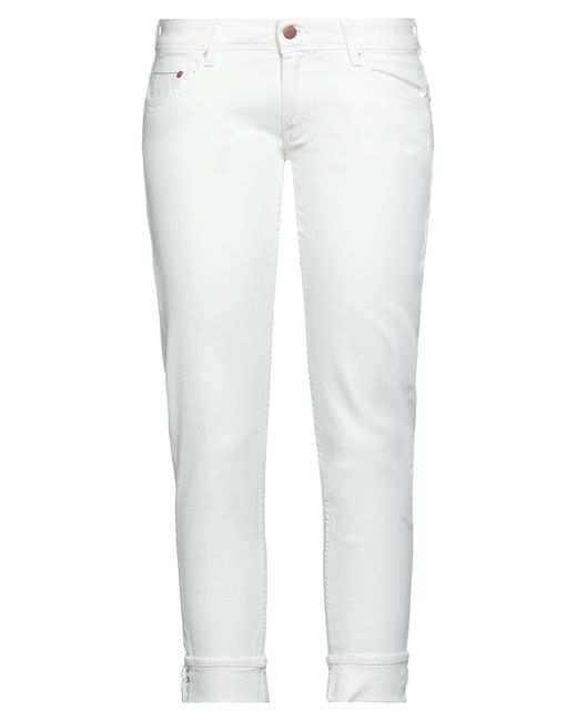 Care Label White Jeans