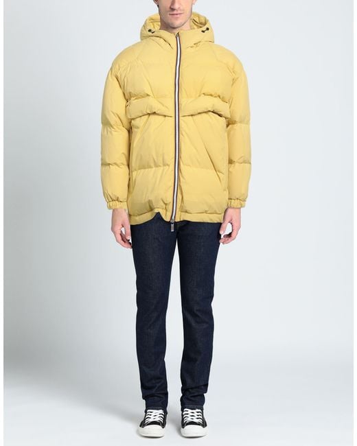 K-Way Yellow Down Jacket for men