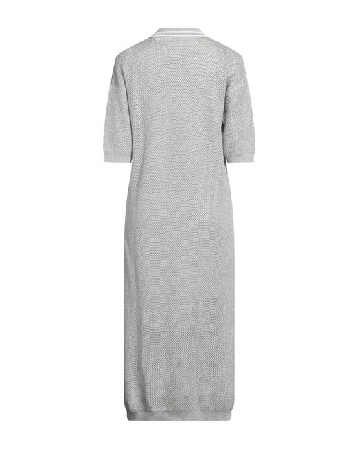 Vestito Midi di Brunello Cucinelli in Gray