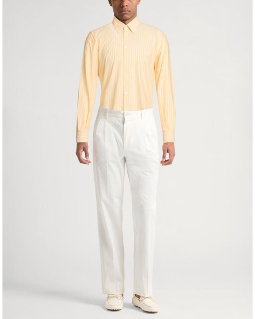 Boglioli White Shirt Cotton for men