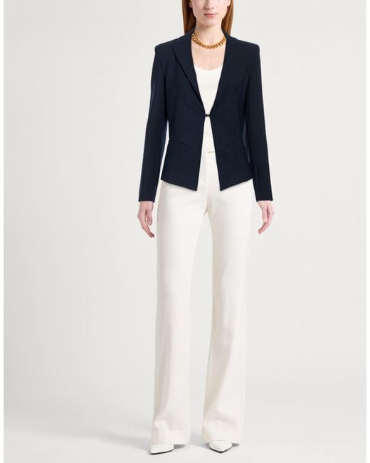 Ottod'Ame Blue Midnight Blazer Polyester, Virgin Wool, Elastane