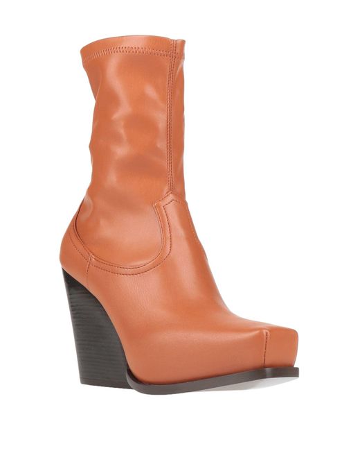Stella McCartney Brown Ankle Boots