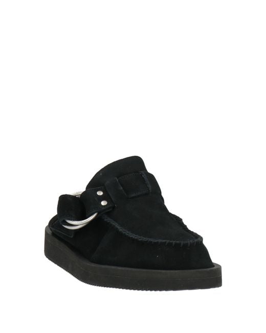 Suicoke Black Mules & Clogs