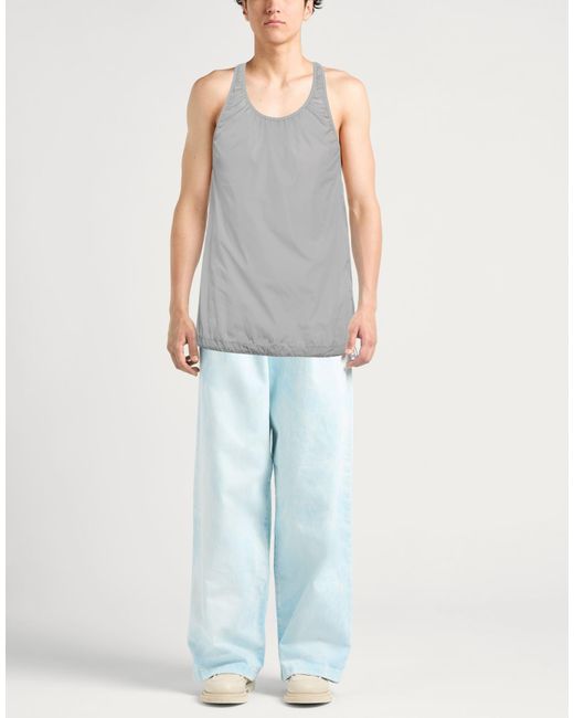 DSquared² Gray Light Tank Top Cotton, Polyamide for men