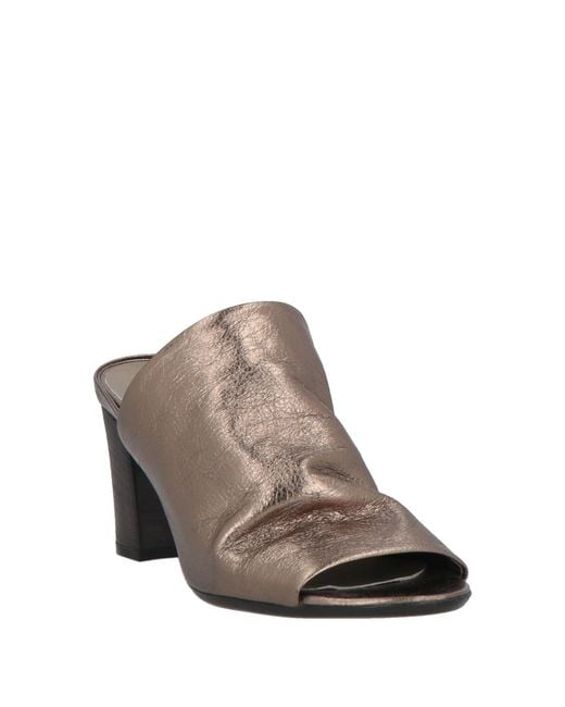 Preventi Brown Sandals Leather