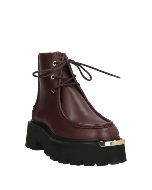 Sandro Brown Ankle Boots
