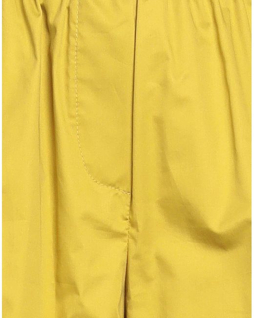 Kaos Yellow Shorts & Bermuda Shorts Cotton