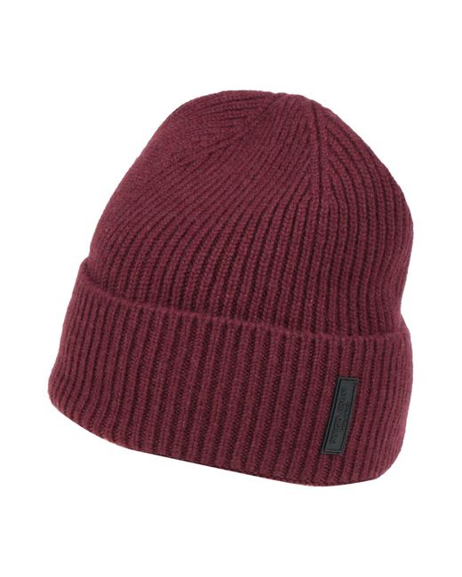 Sombrero Giorgio Armani de hombre de color Red