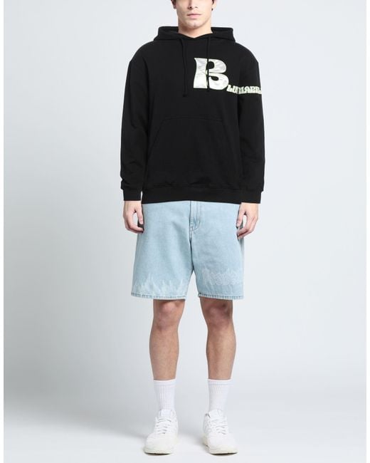 Bluemarble Black Sweatshirt for men
