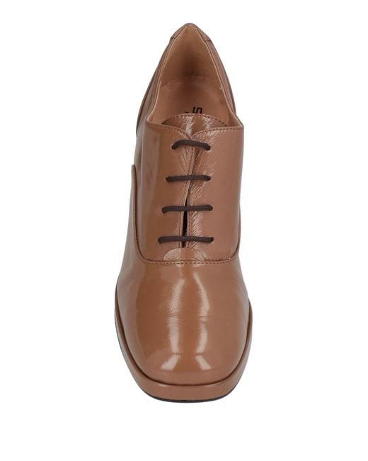 Status Brown Schnürschuh