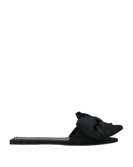 balenciaga sandals black