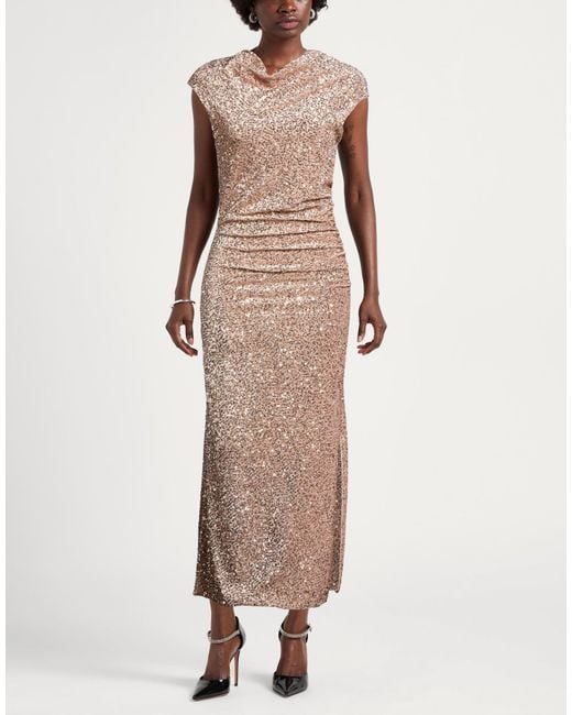 Dixie Natural Maxi Dress Polyester