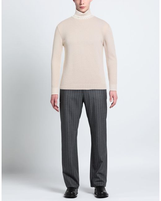 Heritage White Turtleneck for men