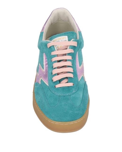 Moaconcept Blue Sneakers Leather