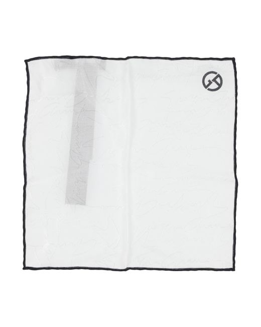 Giorgio Armani White Ties & Bow Ties Silk for men
