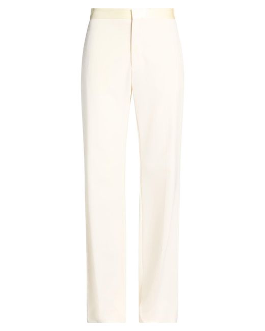 MM6 by Maison Margiela White Trouser for men