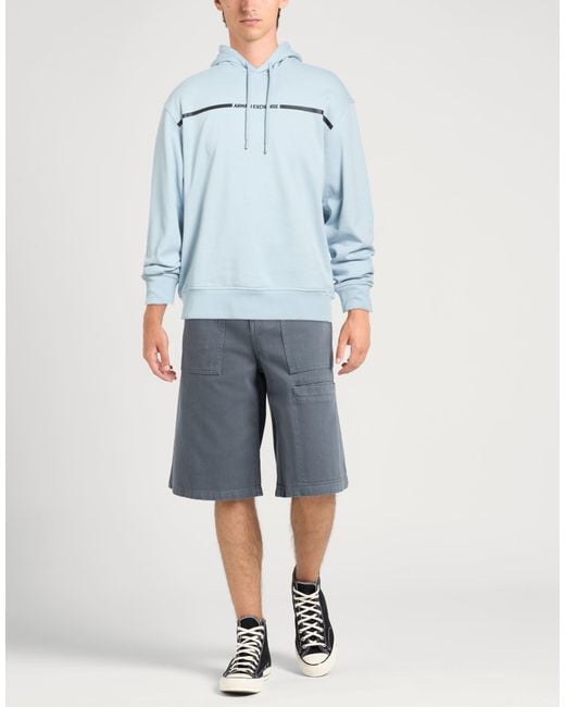 ARMANI EXCHANGE Blue Sweatshirts for men
