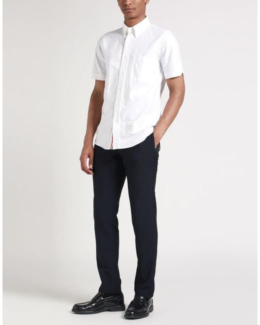Camisa Thom Browne de hombre de color White