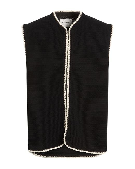 Rebecas Jil Sander de hombre de color Black