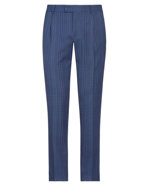 Grey Daniele Alessandrini Synthetic Trouser in Blue for Men | Lyst