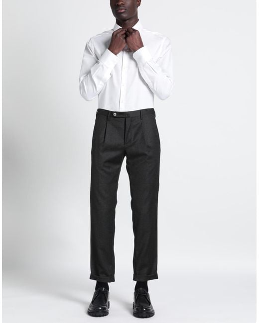 GTA IL PANTALONE Gray Pants Wool for men
