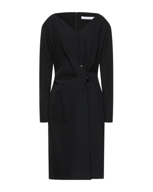 SIMONA CORSELLINI Black Midi Dress