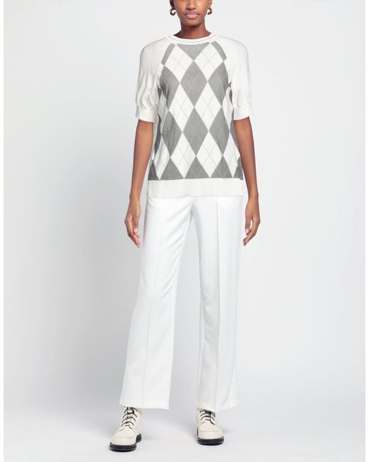 Ballantyne White Sweater