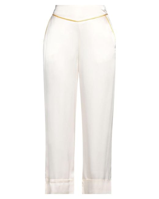 CafeNoir White Trouser