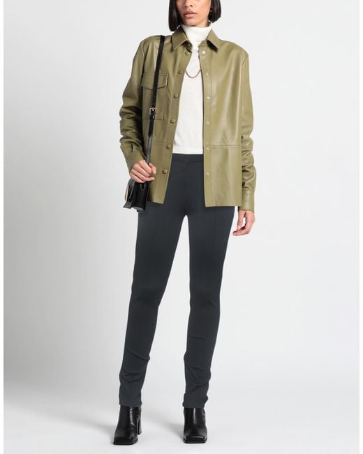 Helmut Lang Blue Leggings
