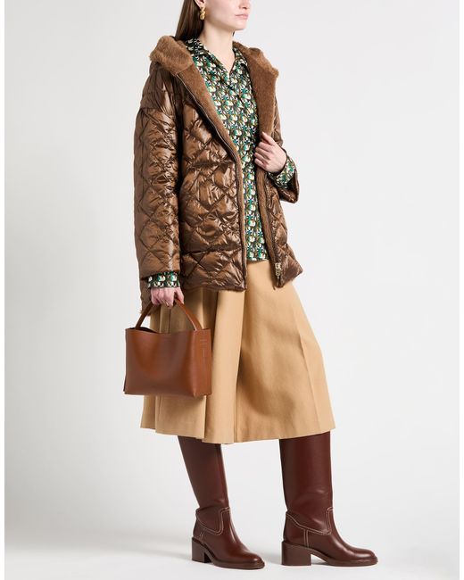 Max Mara Brown Puffer