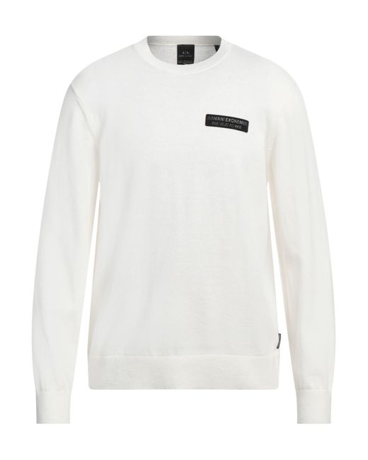 Pullover ARMANI EXCHANGE pour homme en coloris White