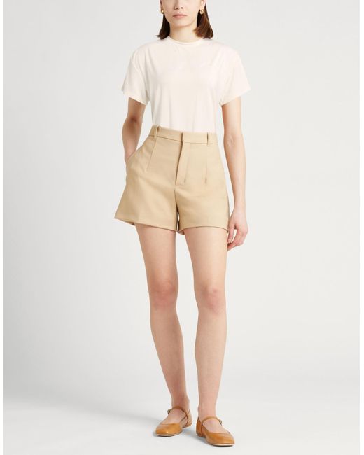 Emporio Armani White Ivory T-Shirt Viscose, Elastane