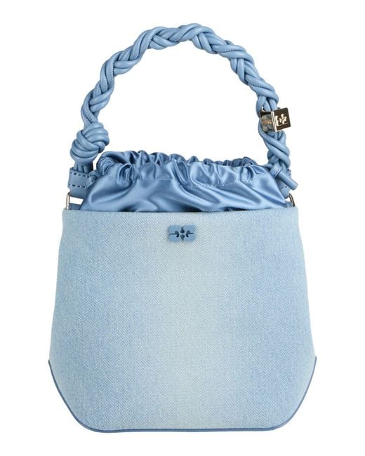 Ganni Blue Handbag