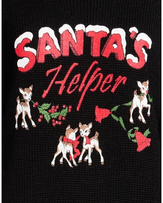 Alberta Ferretti Black Sweater Virgin Wool