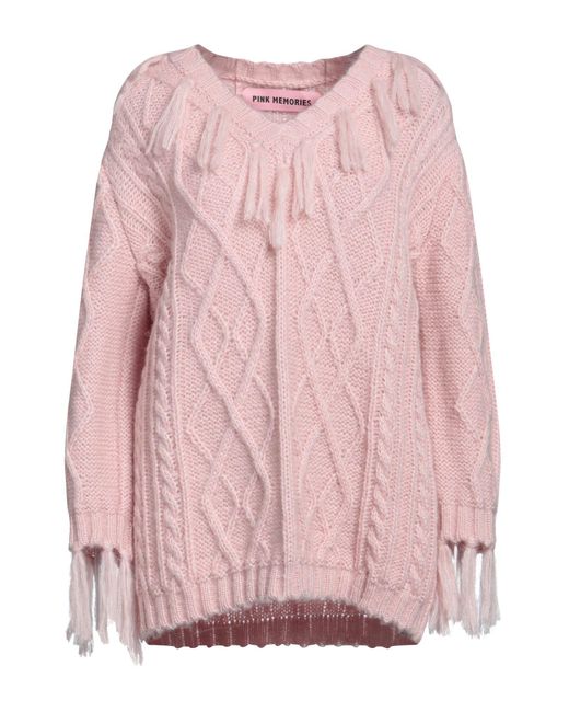 Pullover Pink Memories de color Pink