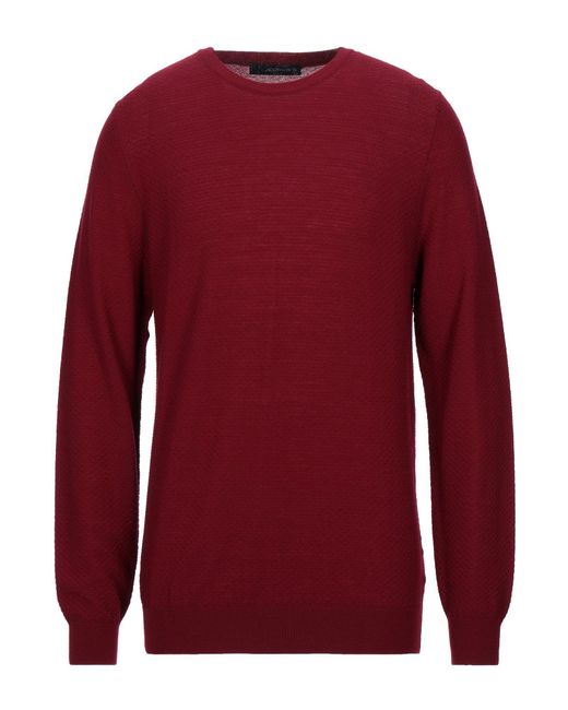 Pullover Jeordie's de hombre de color Red