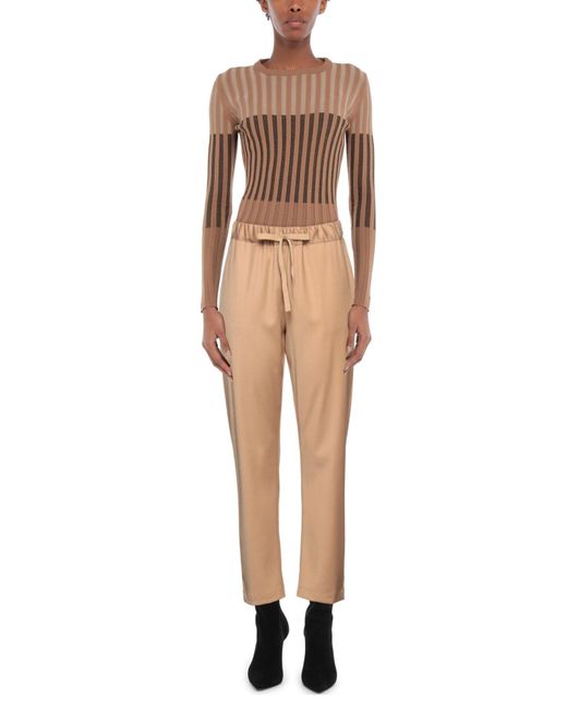 Semicouture Natural Trouser