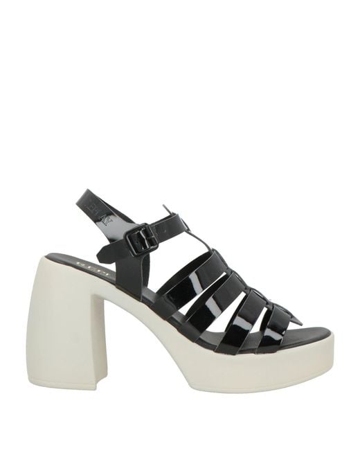 Replay White Sandals Synthetic Material