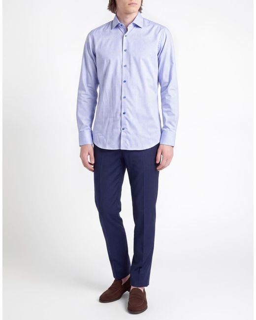 Stenstroms Blue Sky Shirt Cotton for men
