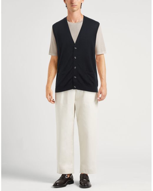 Cardigan di Alpha Studio in Black da Uomo