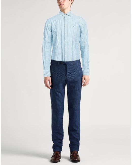 Camisa Hackett de hombre de color Blue