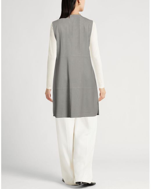 Fabiana Filippi Gray Jacke, Mantel & Trenchcoat