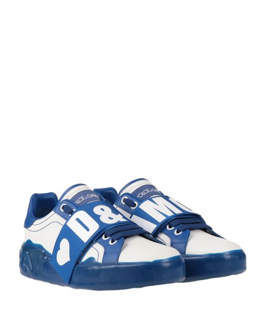 Dolce & Gabbana Blue Sneakers