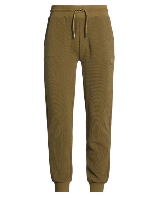 Colmar Green Military Pants Cotton, Polyamide, Elastane for men