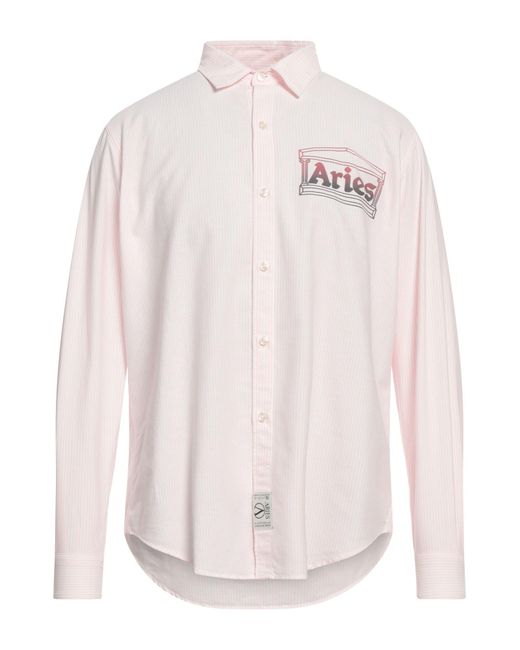 Aries Pink Shirt for men