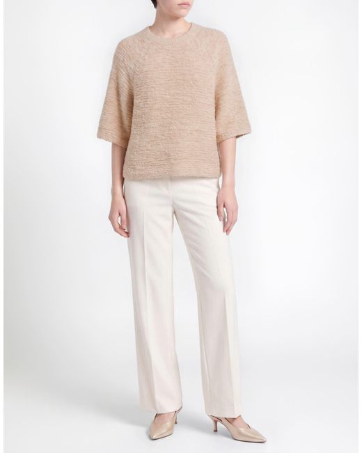 Fabiana Filippi Natural Blush Sweater Cotton, Nylon, Polyamide, Polyester