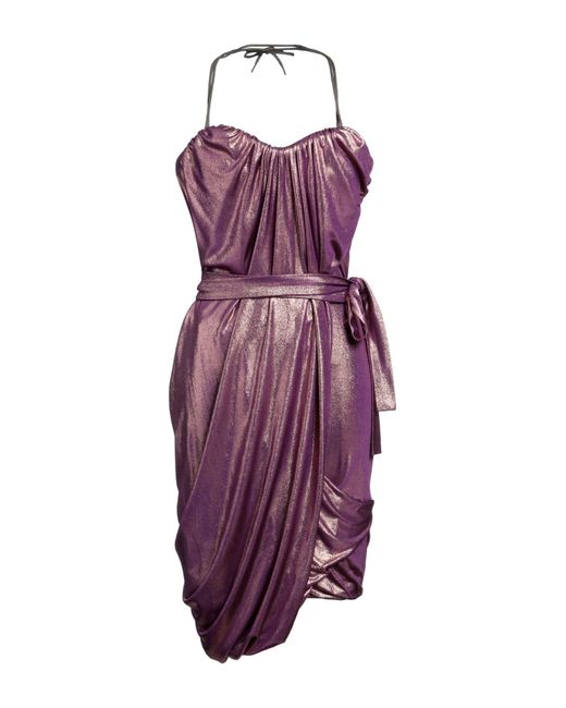 Vivienne Westwood Purple Mini Dress
